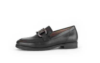 Gabor Comfort 72.422.37 Black G Fit Slip On Loafers