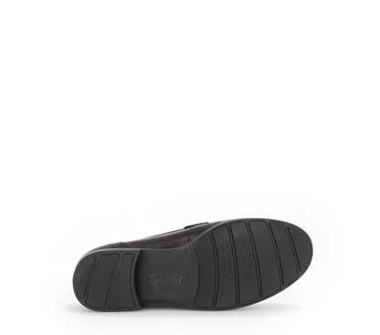 Gabor Comfort 72.422.37 Black G Fit Slip On Loafers
