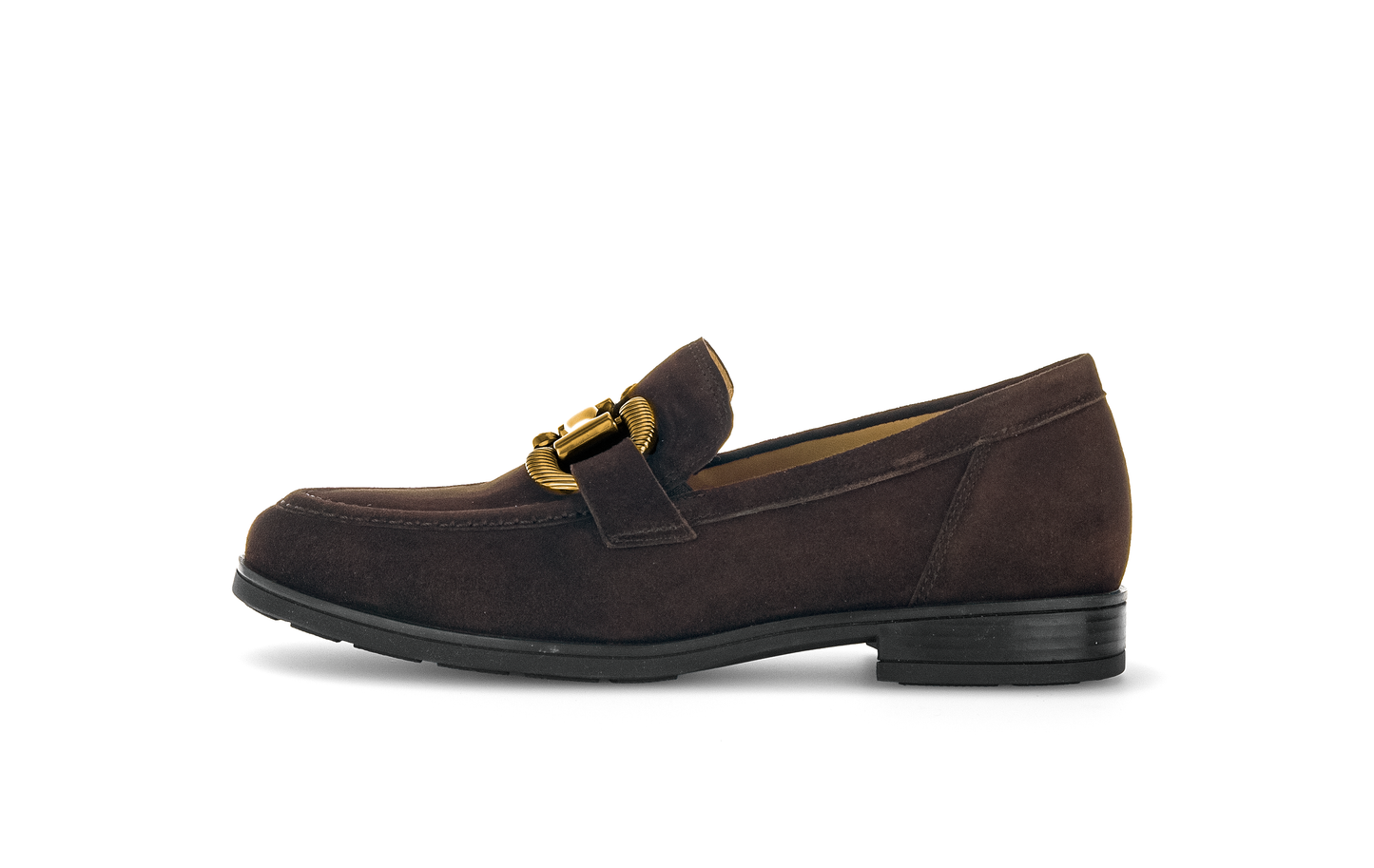 Gabor Comfort 72.422.41 Chocolate Brown G Fit Slip On Loafers