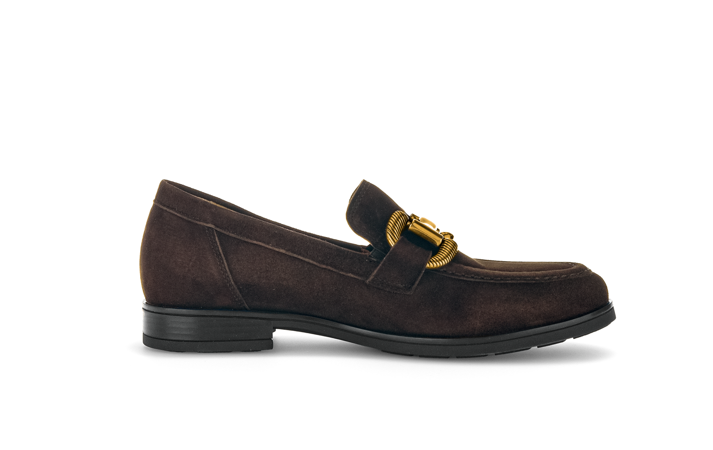 Gabor Comfort 72.422.41 Chocolate Brown G Fit Slip On Loafers