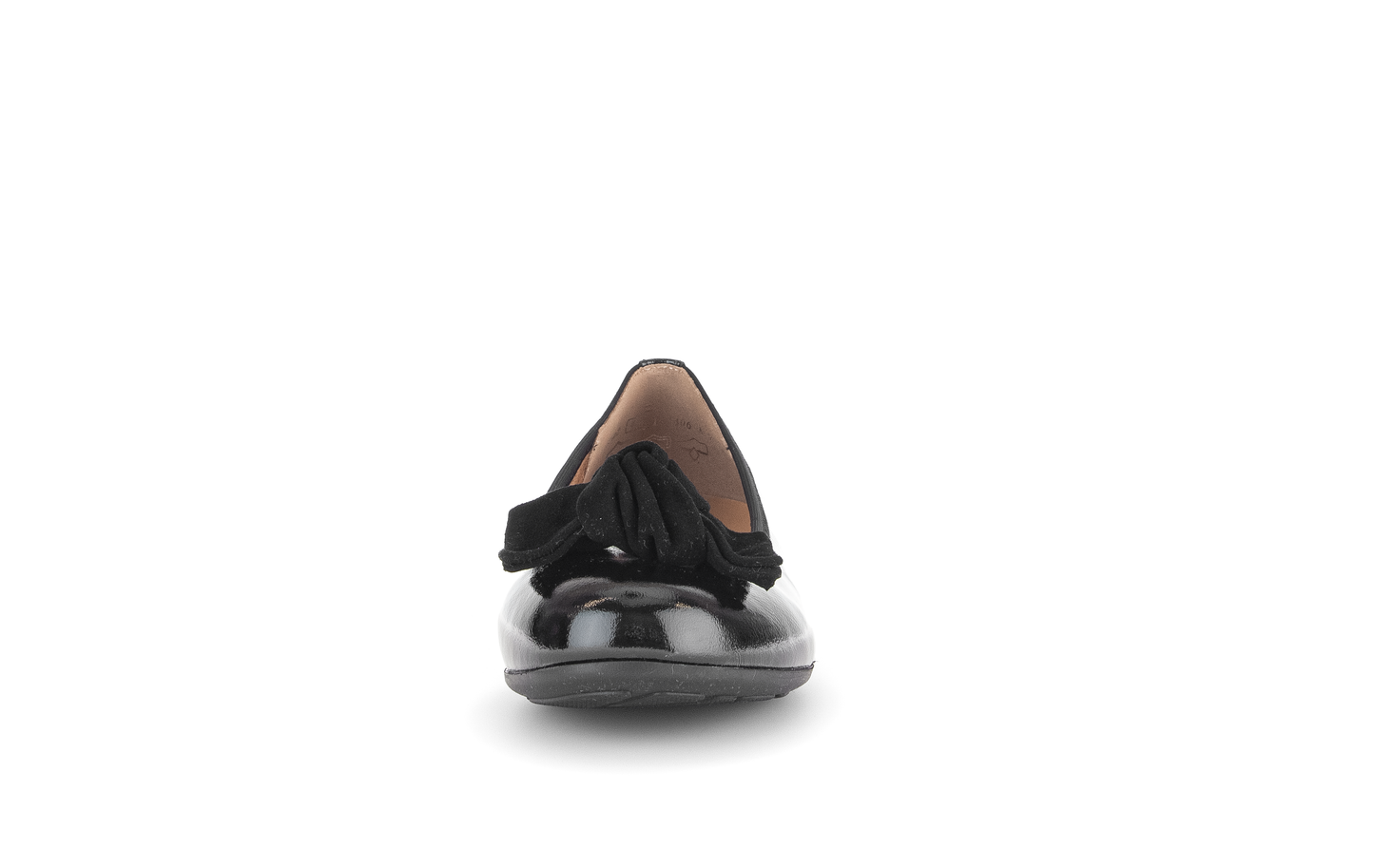 Gabor Comfort 72.462.97 Black Patent G Fit Slip On Pumps