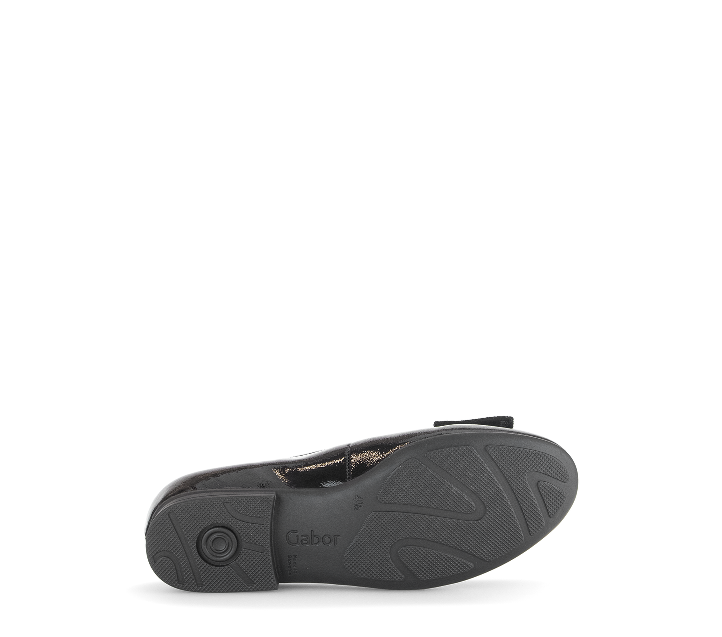 Gabor Comfort 72.462.97 Black Patent G Fit Slip On Pumps