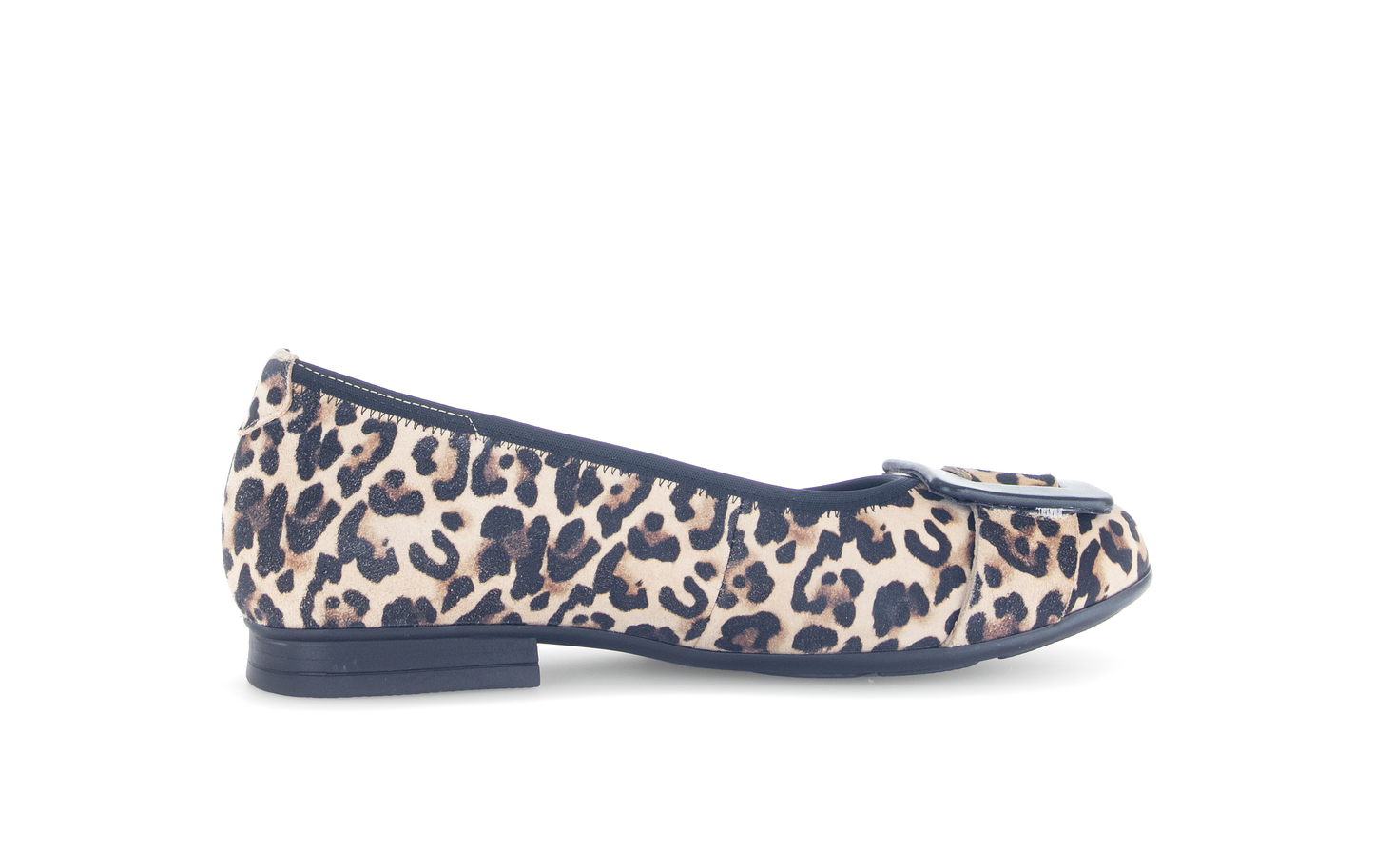 Gabor Comfort 72.463.90 Leopard Print Natural/Black G Fit Slip On Pumps