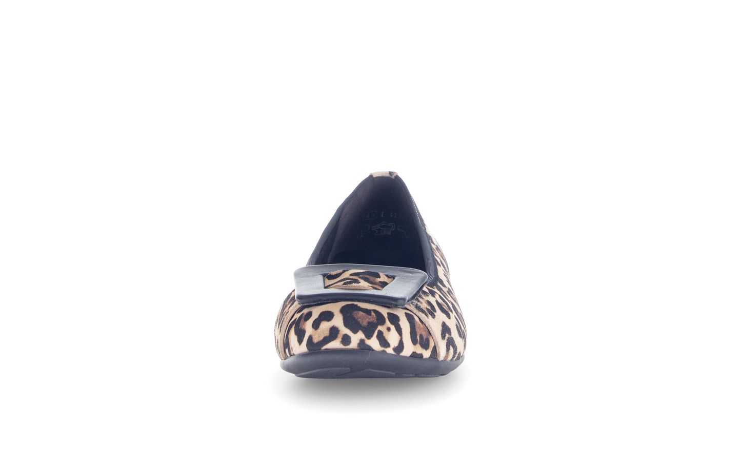 Gabor Comfort 72.463.90 Leopard Print Natural/Black G Fit Slip On Pumps