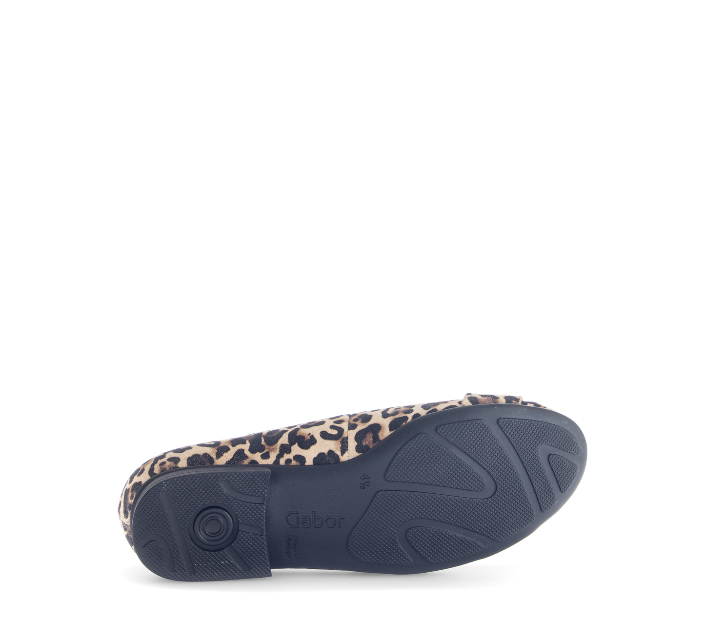 Gabor Comfort 72.463.90 Leopard Print Natural/Black G Fit Slip On Pumps