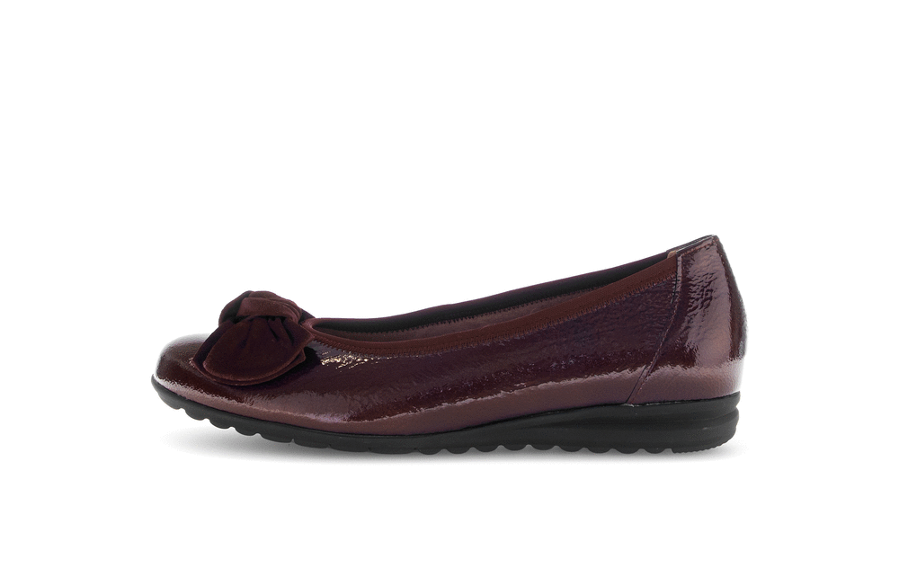 Gabor Comfort 72.621.88 Burgundy G Fit Slip On Pumps
