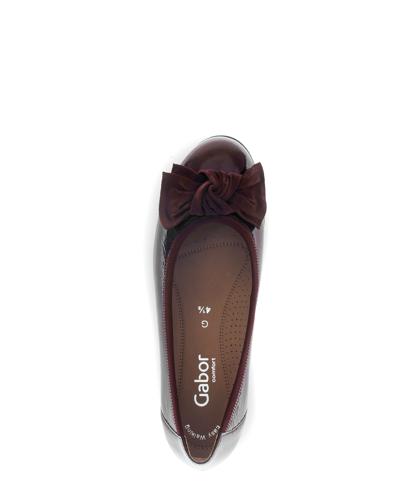 Gabor Comfort 72.621.88 Burgundy G Fit Slip On Pumps