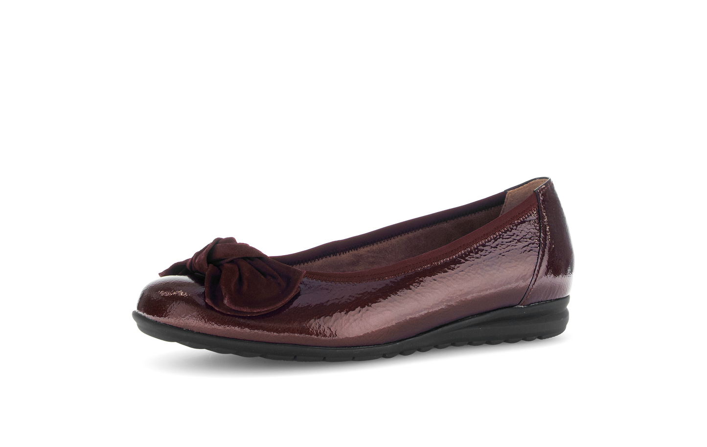 Gabor Comfort 72.621.88 Burgundy G Fit Slip On Pumps