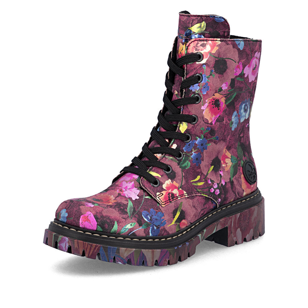 Rieker 72627-92 Floral Multi Boots