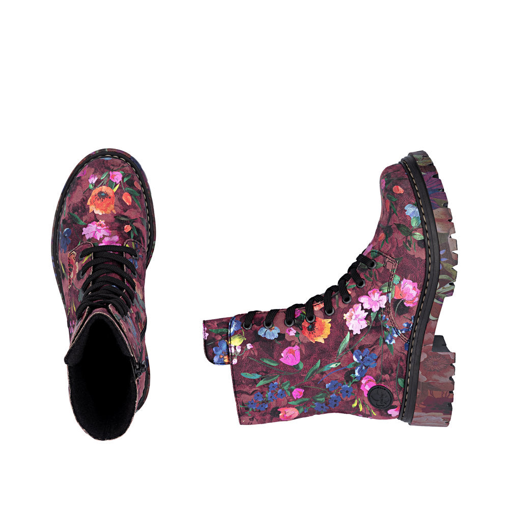 Rieker 72627-92 Floral Multi Boots