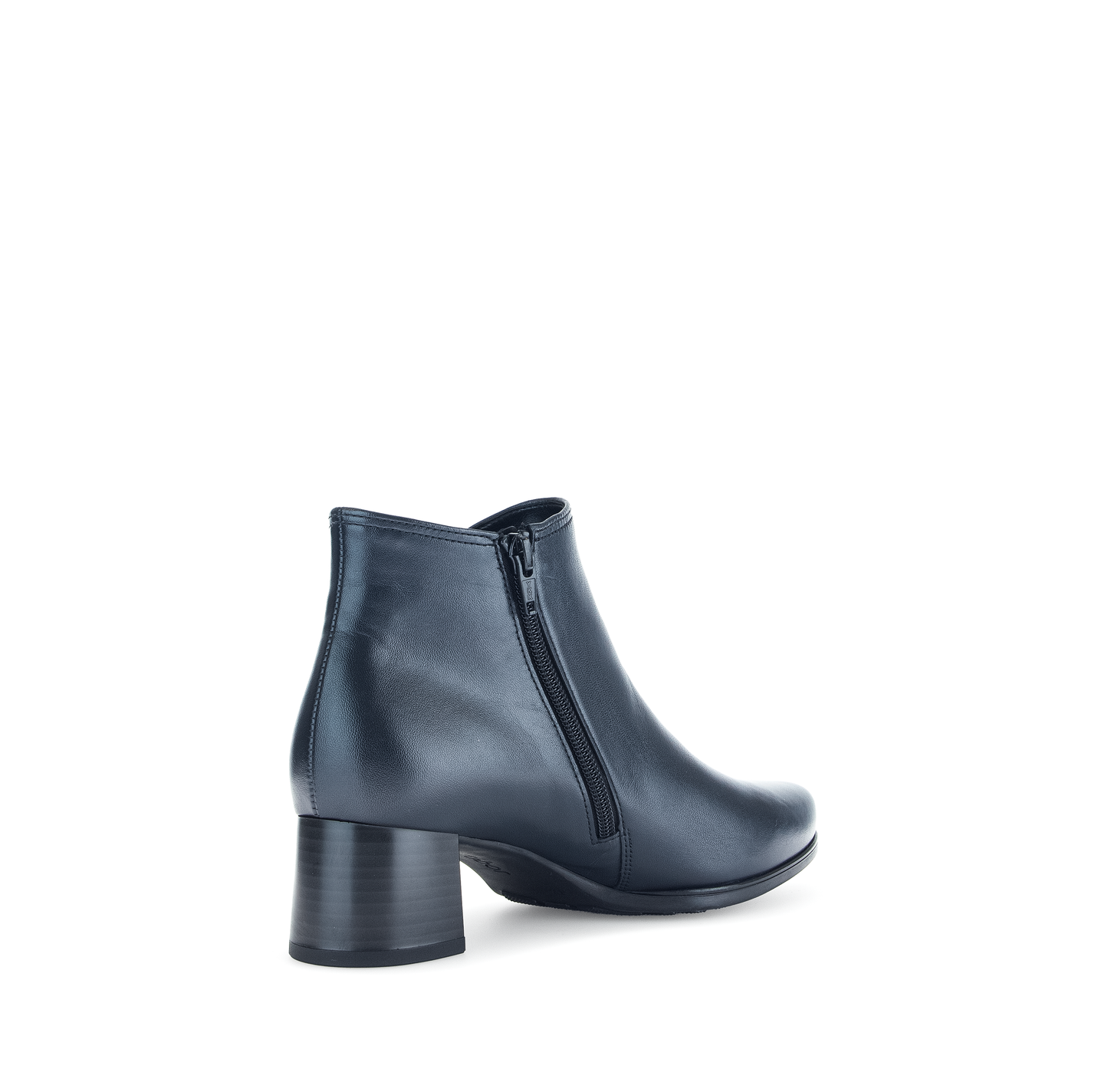 Gabor Comfort 72.827.56 Navy Block Heel Ankle Boots