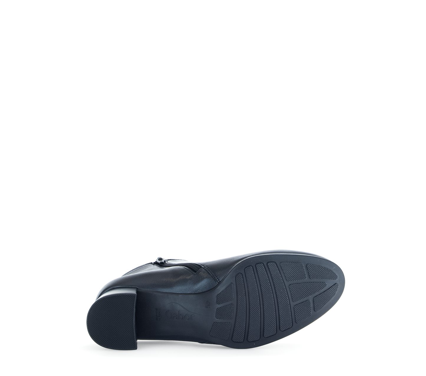 Gabor Comfort 72.827.56 Navy Block Heel Ankle Boots