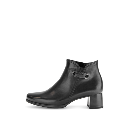 Gabor Comfort 72.827.57 Black Block Heel Ankle Boots