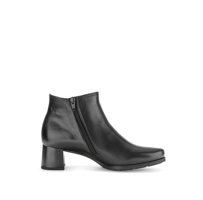 Gabor Comfort 72.827.57 Black Block Heel Ankle Boots