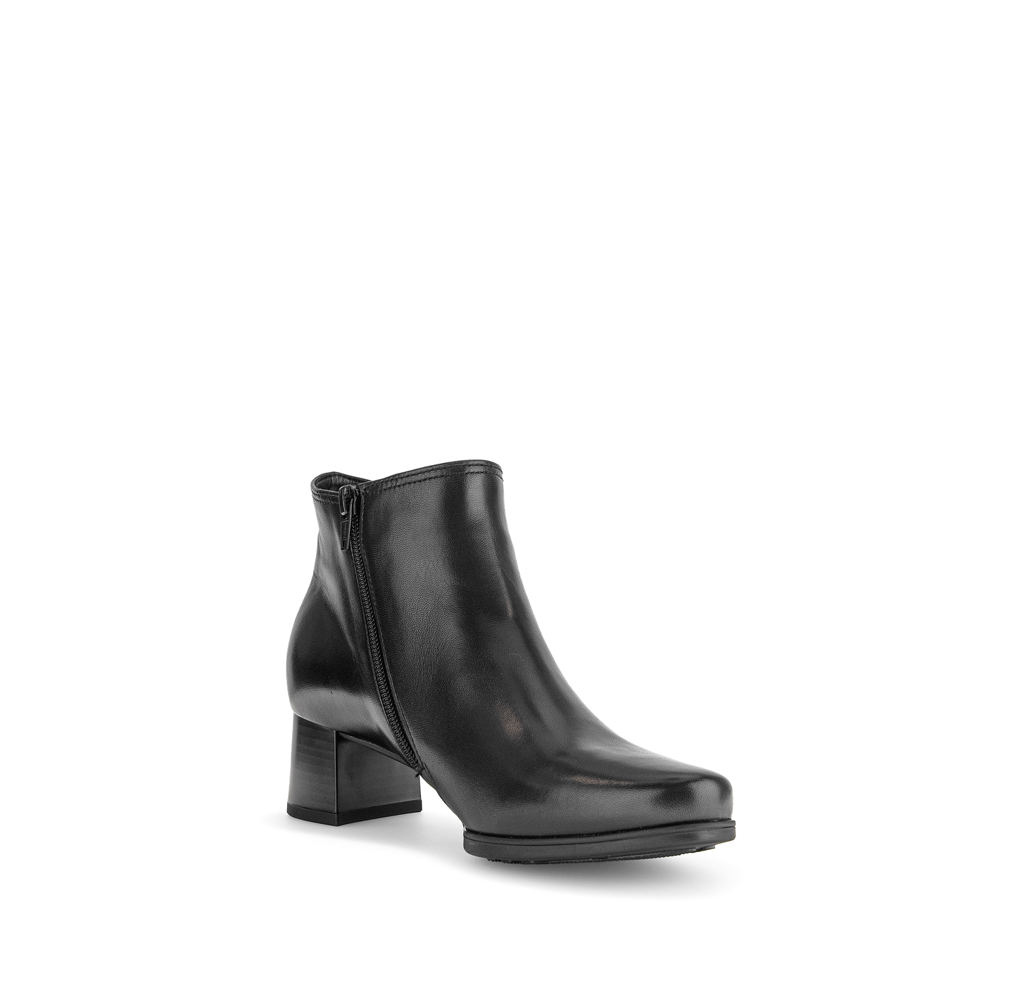Gabor Comfort 72.827.57 Black Block Heel Ankle Boots