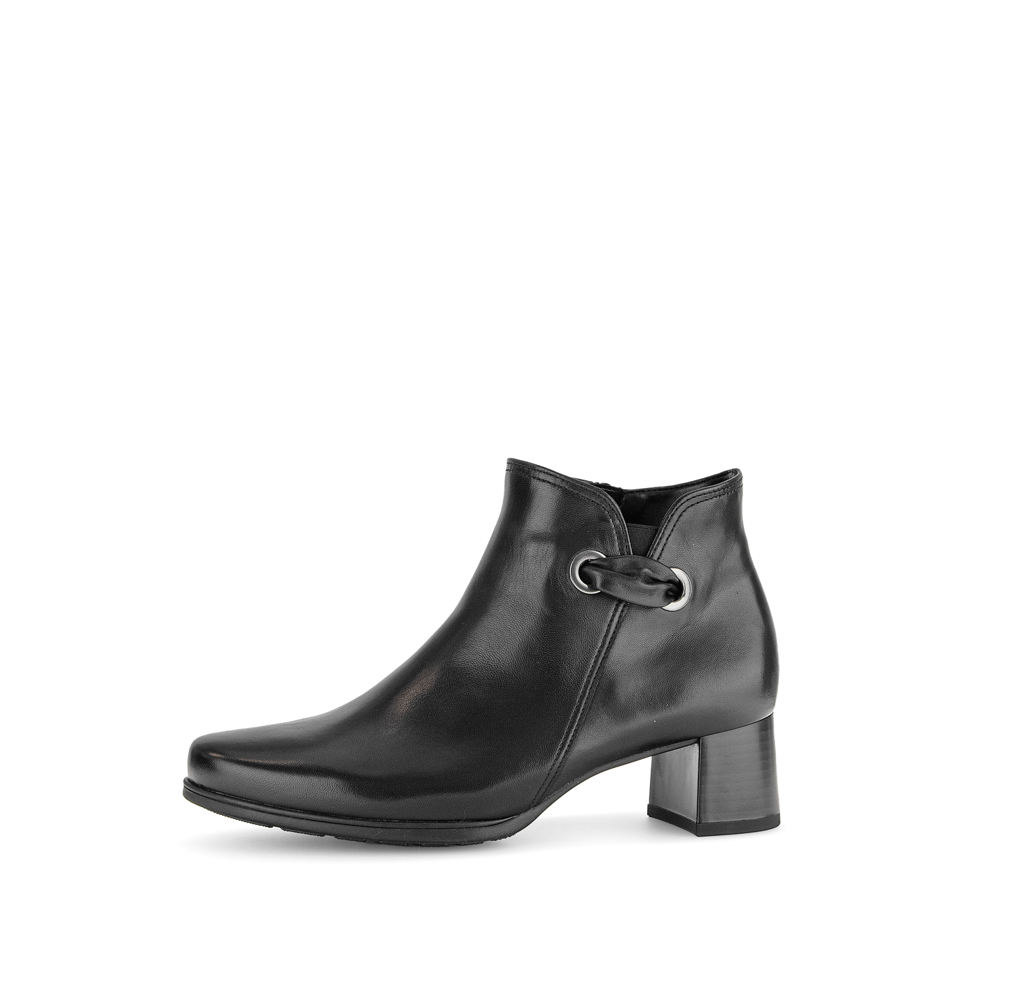 Gabor Comfort 72.827.57 Black Block Heel Ankle Boots
