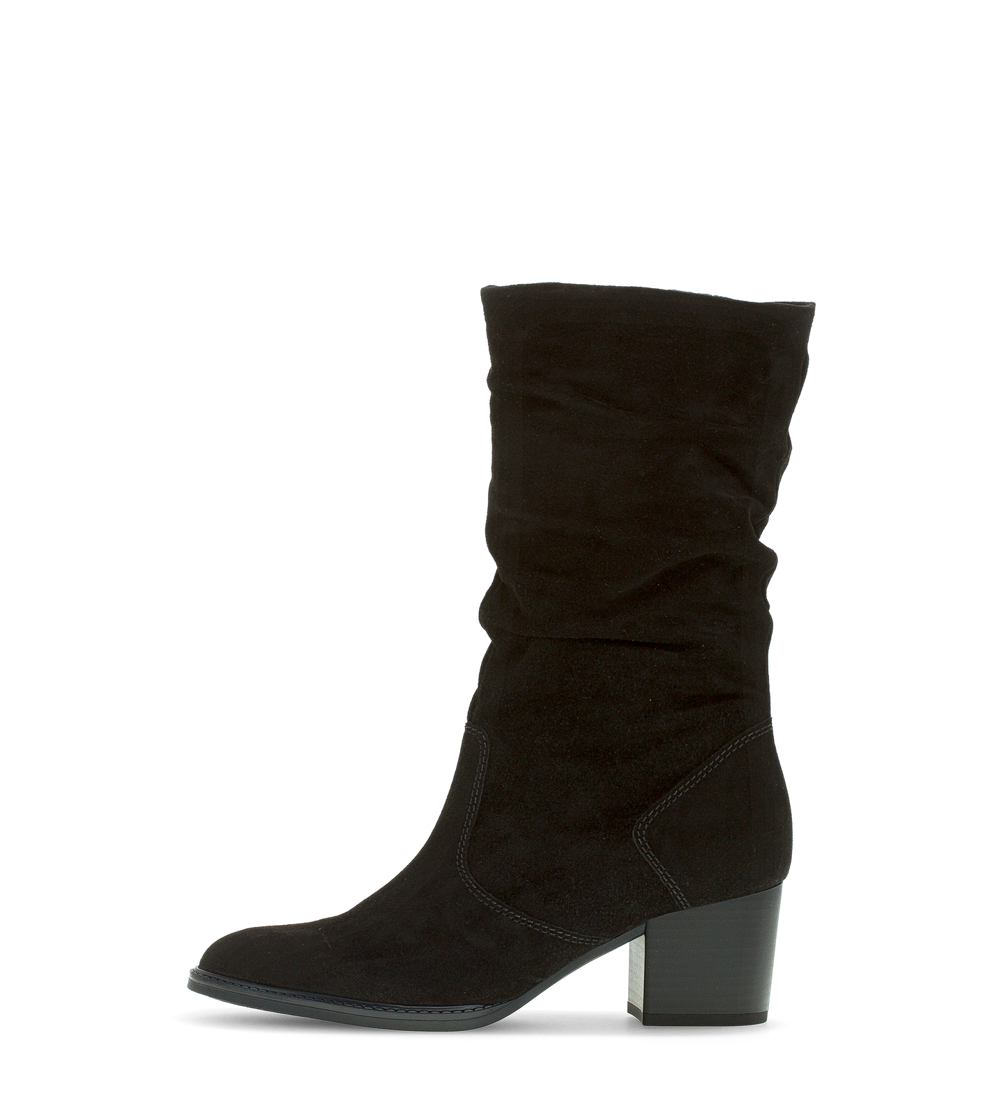 Gabor Comfort 72.994.47 Black G Fit Calf Boots