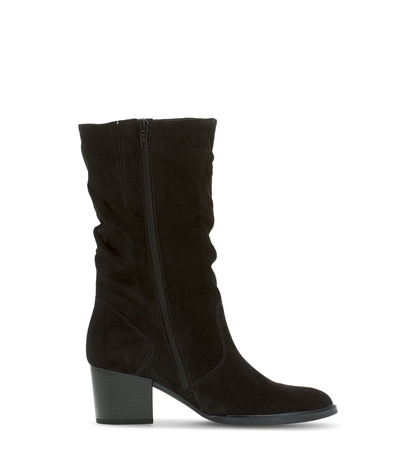 Gabor Comfort 72.994.47 Black G Fit Calf Boots