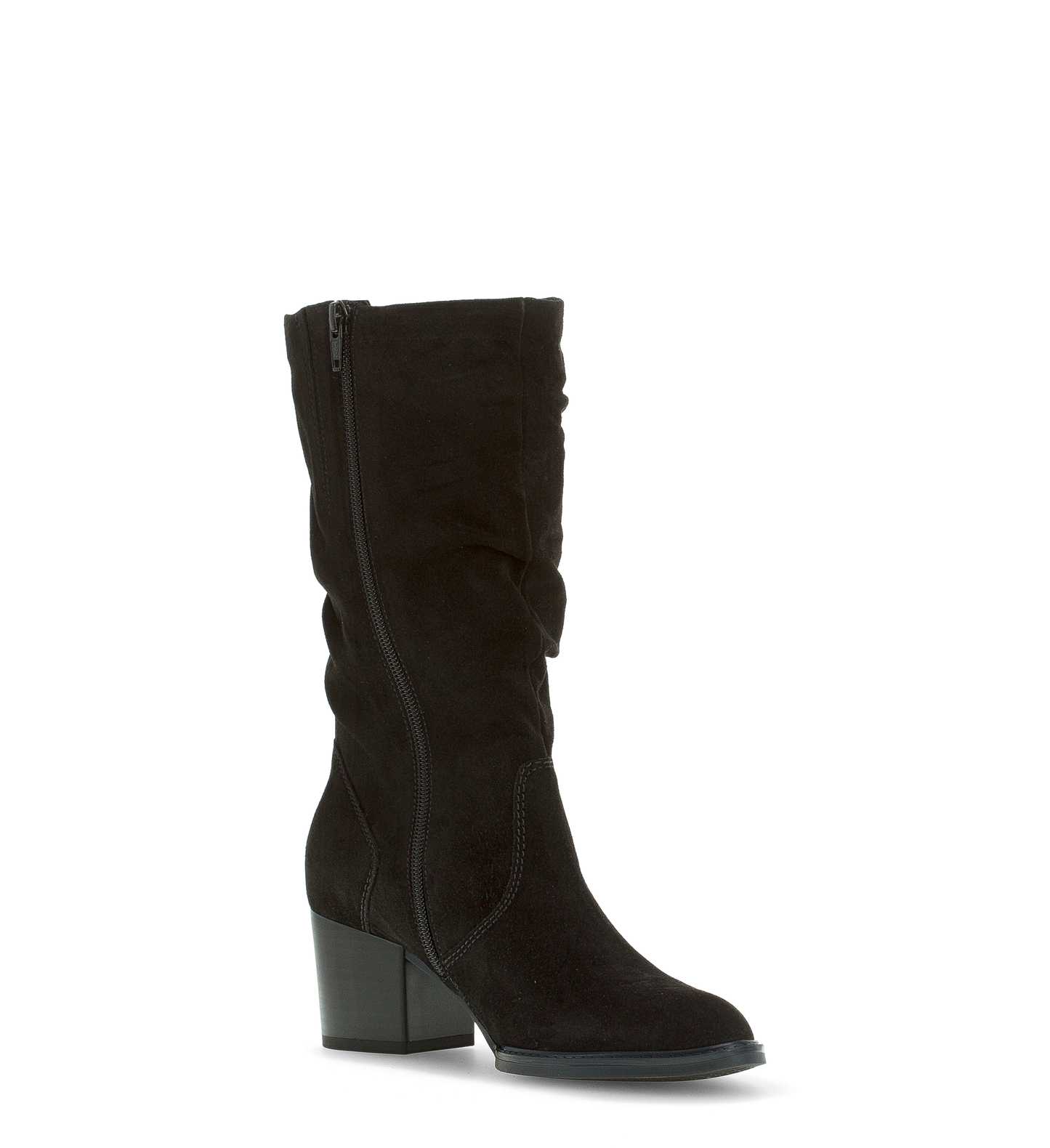 Gabor Comfort 72.994.47 Black G Fit Calf Boots