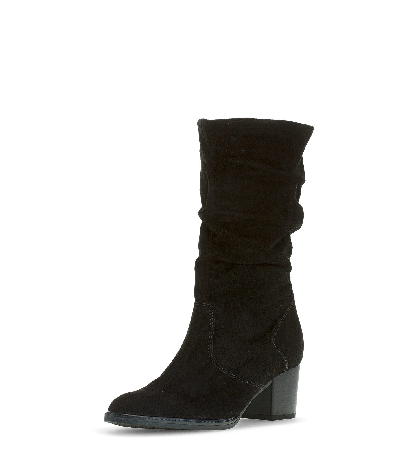 Gabor Comfort 72.994.47 Black G Fit Calf Boots