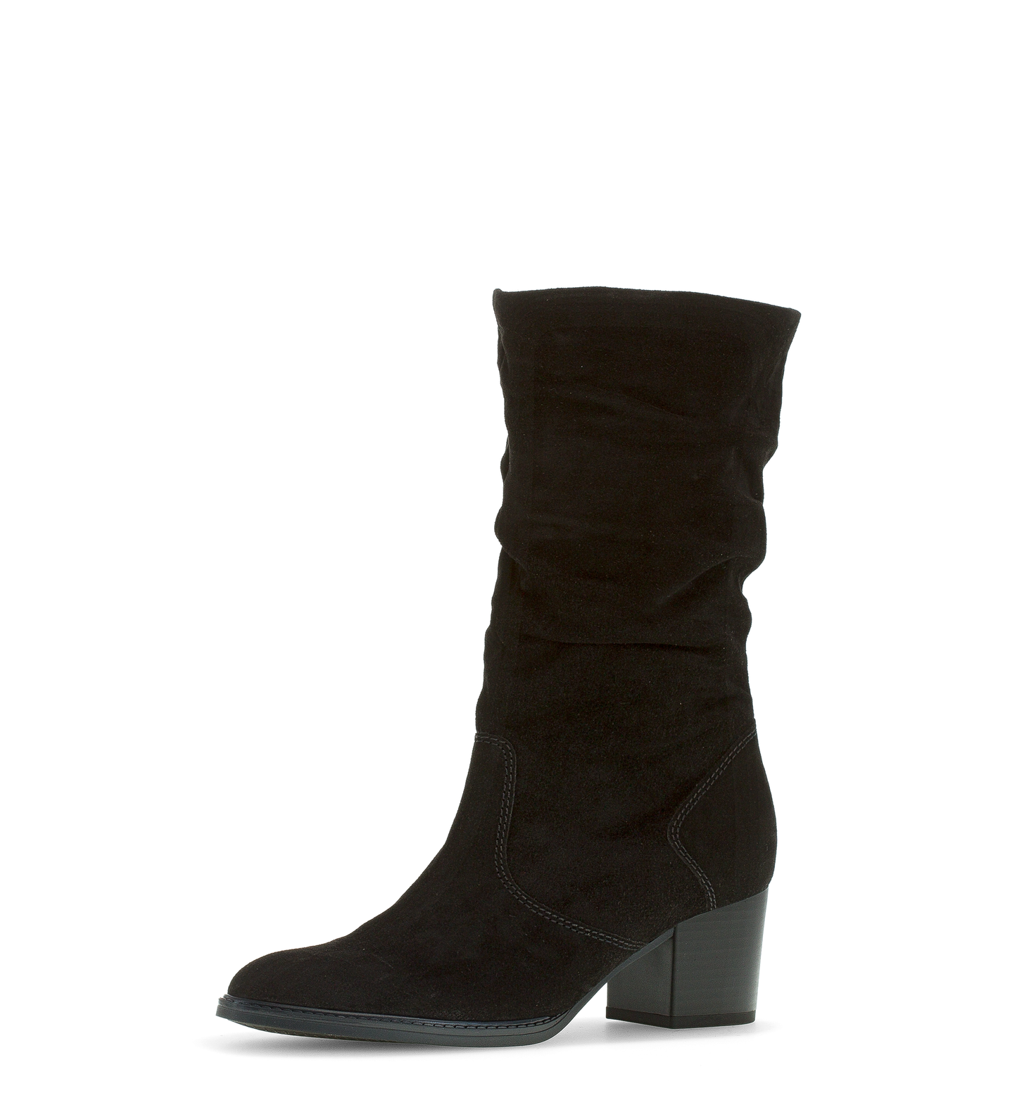 Gabor Comfort 72.994.47 Black G Fit Calf Boots