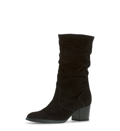 Gabor Comfort 72.994.47 Black G Fit Calf Boots