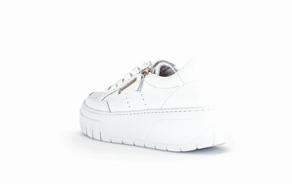 Gabor 73.220.21 White Side Zip Sneakers