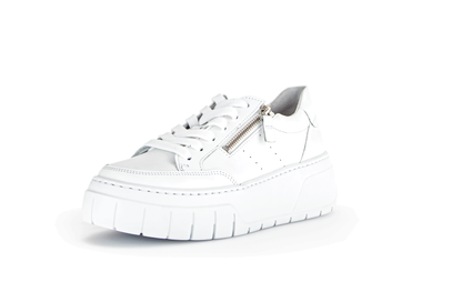 Gabor 73.220.21 White Side Zip Sneakers