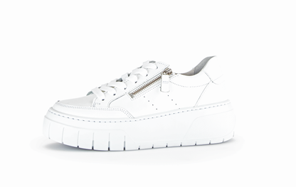 Gabor 73.220.21 White Side Zip Sneakers