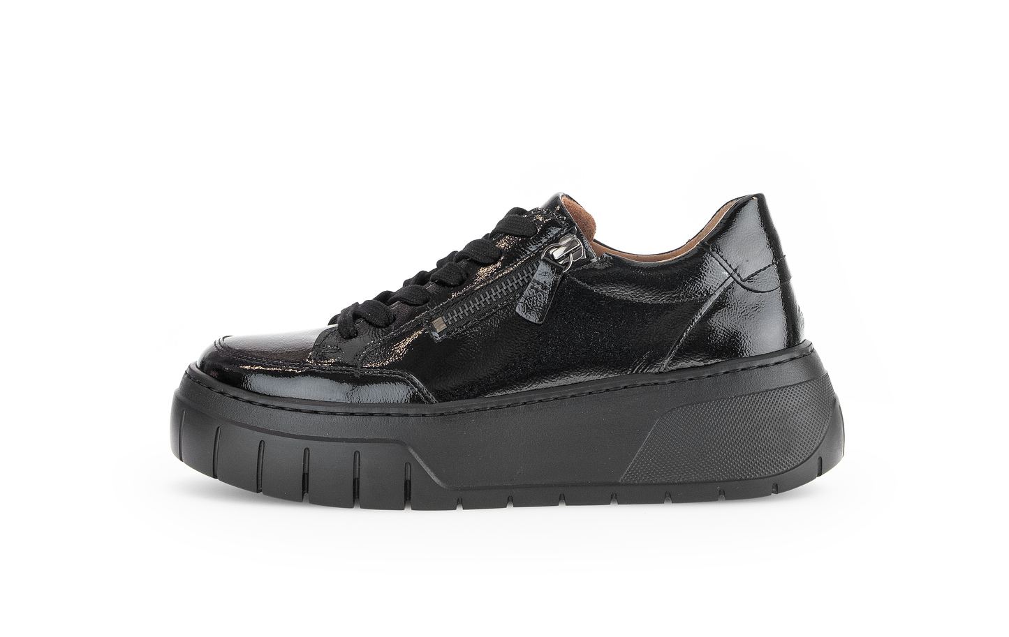 Gabor 73.220.97 Black Side Zip Sneakers