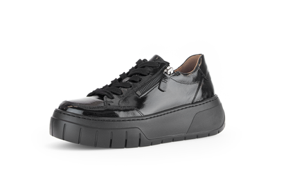 Gabor 73.220.97 Black Side Zip Sneakers