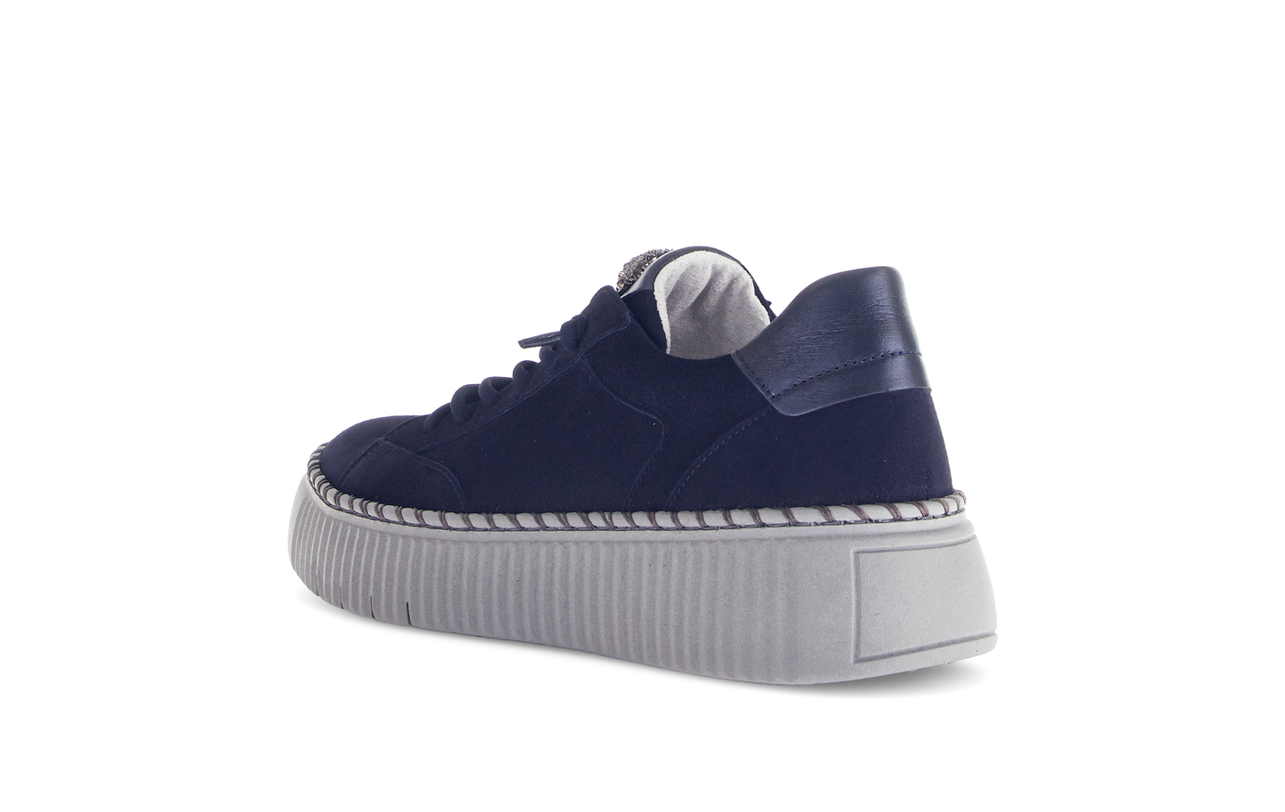 Gabor 73.243.16 Navy Suede Sneakers