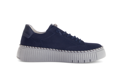 Gabor 73.243.16 Navy Suede Sneakers