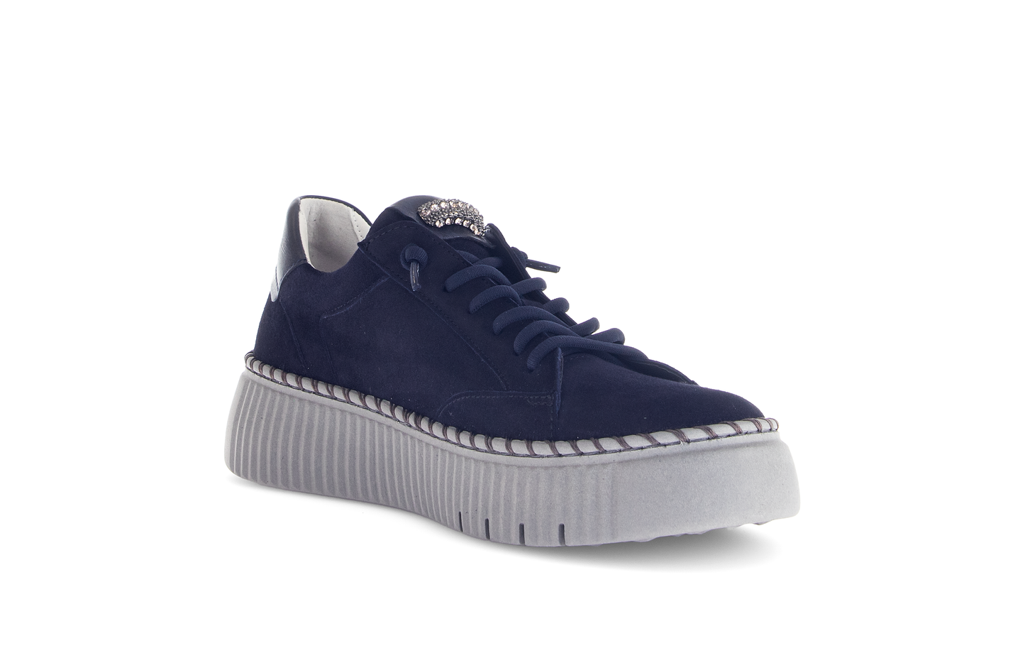 Gabor 73.243.16 Navy Suede Sneakers