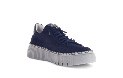 Gabor 73.243.16 Navy Suede Sneakers