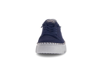 Gabor 73.243.16 Navy Suede Sneakers