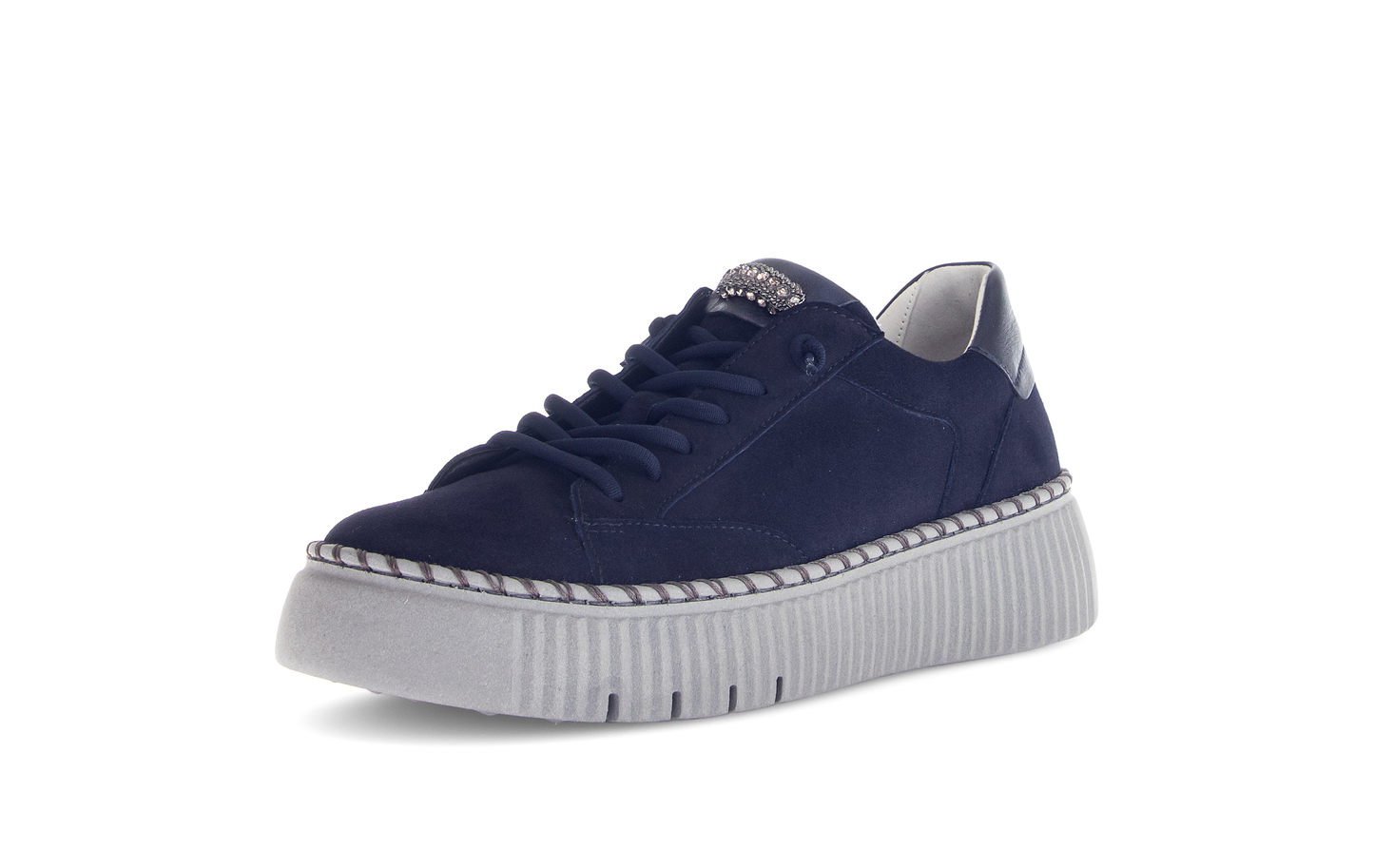 Gabor 73.243.16 Navy Suede Sneakers