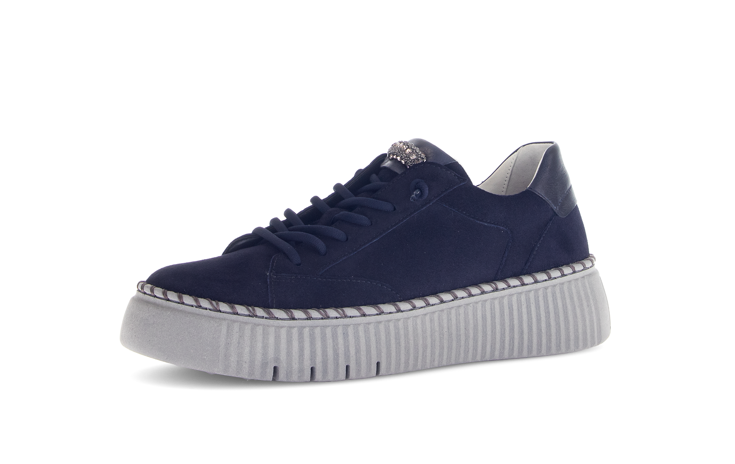 Gabor 73.243.16 Navy Suede Sneakers