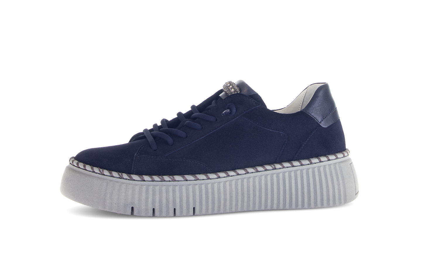 Gabor 73.243.16 Navy Suede Sneakers
