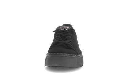 Gabor 73.243.17 Black Elastic Lace Trainers