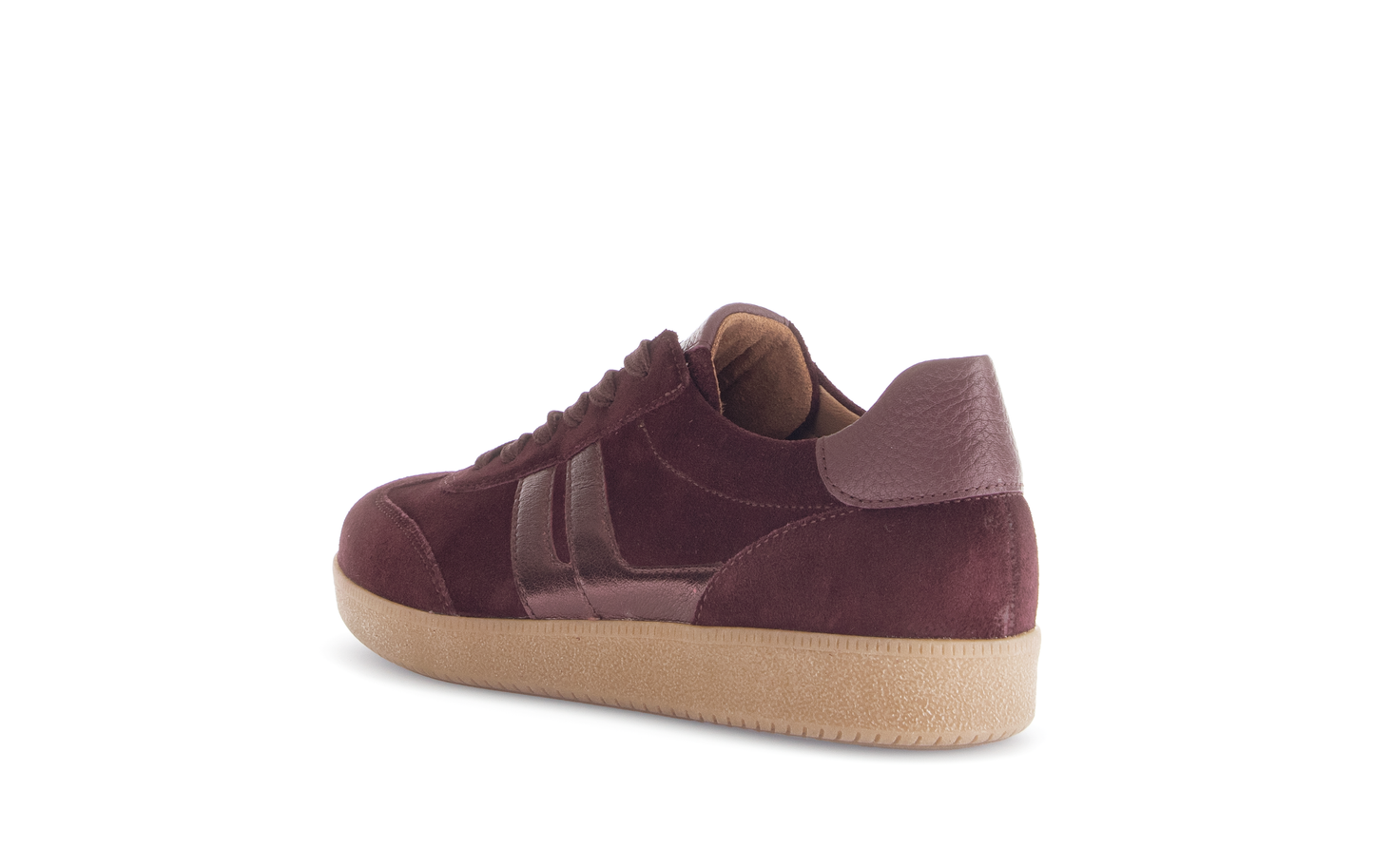 Gabor 73.300.15 Mulberry Suede Mix Trainers