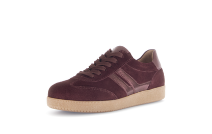 Gabor 73.300.15 Mulberry Suede Mix Trainers