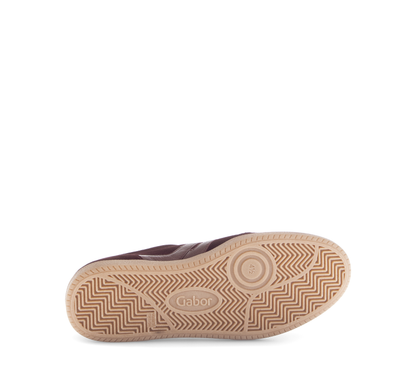 Gabor 73.300.15 Mulberry Suede Mix Trainers