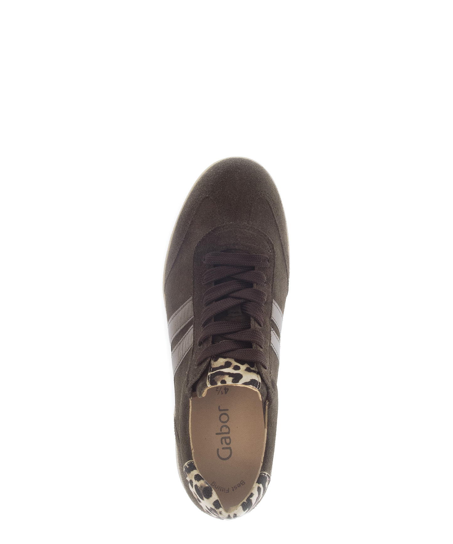 Gabor 73.300.18 Brown, Bronze & Leopard Mix Trainers