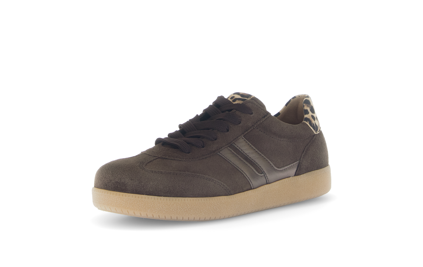 Gabor 73.300.18 Brown, Bronze & Leopard Mix Trainers