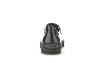 Gabor 73.334.97 Black Patent Trainers