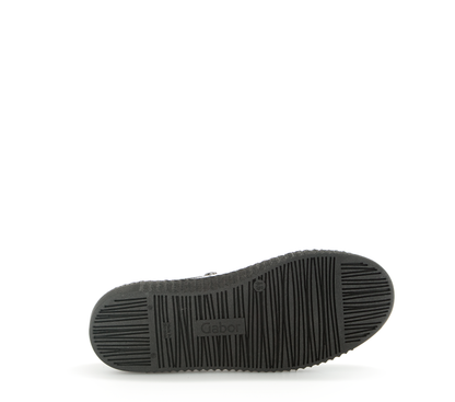 Gabor 73.334.97 Black Patent Trainers