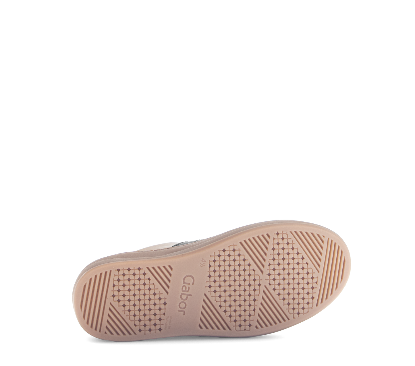 Gabor 73.350.62 Champagne Gold & Black Trainers with Platform Sole