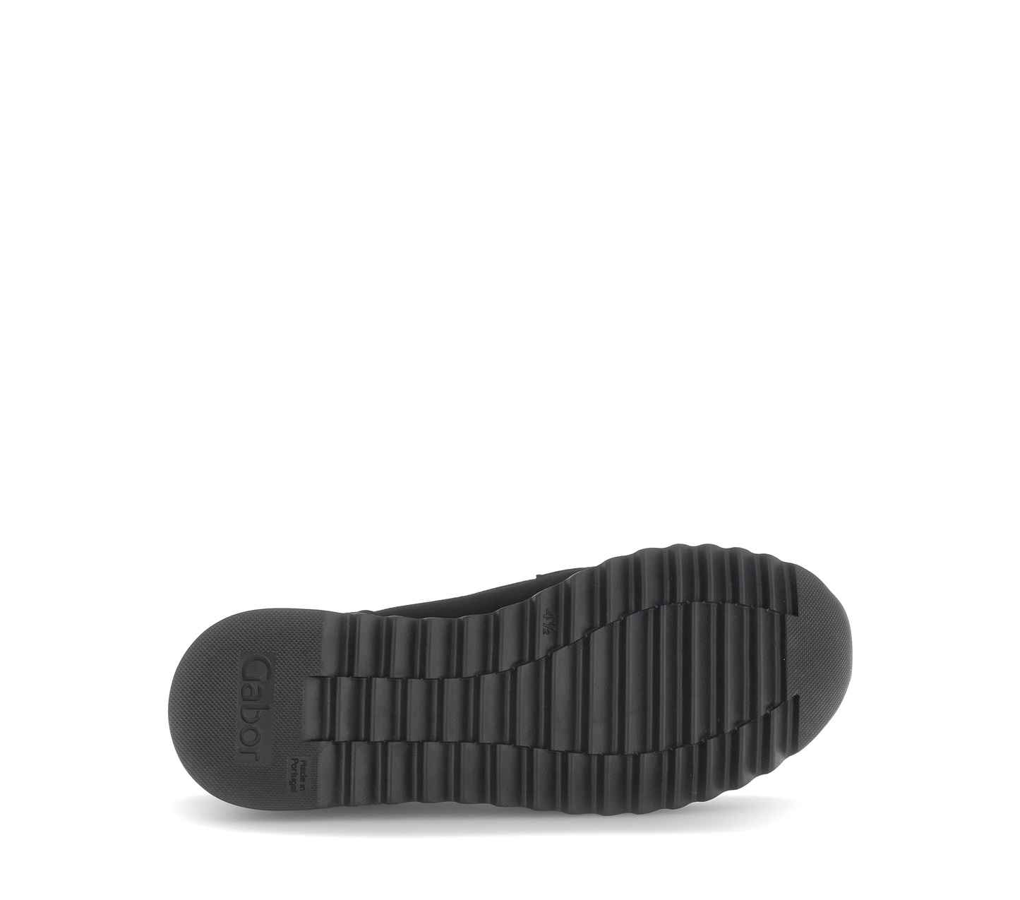 Gabor 73.472.17 Black Slip On Moccasins