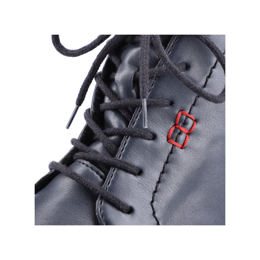 Rieker 73500-14 Navy Lace Ankle Boots